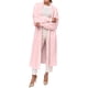 thumbnail image 3 of Suéteres Tipo Cárdigan Largos, Acogedores y Peludos para Mujer, Informales, de Larga y con Abertura Frontal, de Mohair. Rosa Talla Única, 3 of 7