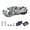 Silver, variant on Yihuala Bicycles Rear Derailleur 5/6/7 Speed Folding Bike Rear Derailleur for 11T-28T Flywheels Aluminum Alloy Rear Derailleur