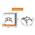 thumbnail image 7 of Height Enhancement Landing Gear For DJI Air 3S Spider Leg Foldable Extension Kit All-in-One Landing Protection Bracket Quick Release Extension Leg Anti-scratch Drone Accessory, 7 of 7