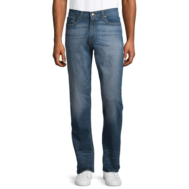 GEORGE - George Men's Athletic Fit Jeans - Walmart.com - Walmart.com