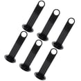 thumbnail image 1 of OULII 6Pcs Sports Cone Rack Black PP Practical Design For Football Training for Fan Gear, 1 of 8