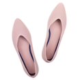 thumbnail image 2 of Zapatos planos Frank Mully Classic con punta en punta para mujer, color rosa, 2 of 7