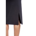 thumbnail image 4 of Fishers Finery Women's Ponte Pencil Skirt Pull-On Midi (Black, Large), 4 of 5