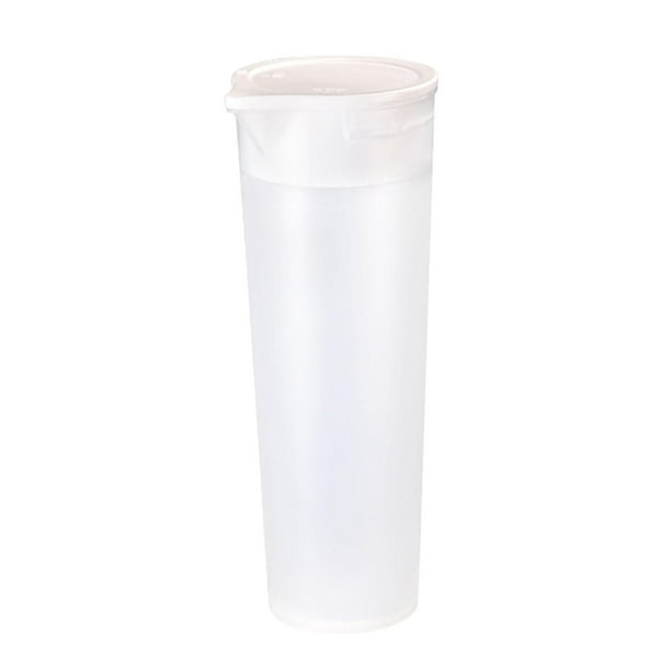 Jarra de agua para nevera, jarra para refrigerador, jarra de agua fría de verano de 1000ml para nevera, taza de bebidas y zumo para cafetería, cocina,