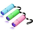 thumbnail image 1 of KAICUN LED Flashlight, Small Glow Flashlights with 9 LED Lights, Portable Light Nail Dryer for Nail Gel, 1 of 8
