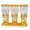 Gold, variant on ANXPTIME Transparent Acrylic Grains Dispenser With Measuring Outlet And Golden Base