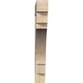 thumbnail image 2 of Ekena Millwork 6"W x 46"D x 46"H Merced Block Rough Sawn Bracket, Douglas Fir, 2 of 4