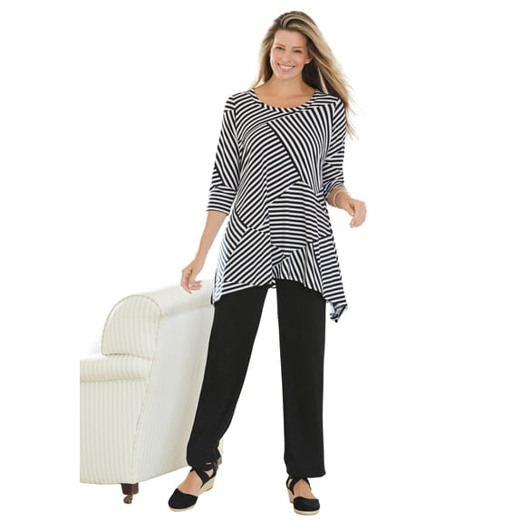Woman Within Plus Size Swing Hem Tunic