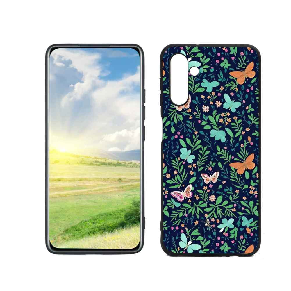 Butterflies-and-Flowers-45 Phone Case, Degined for Samsung Galaxy A13 ...