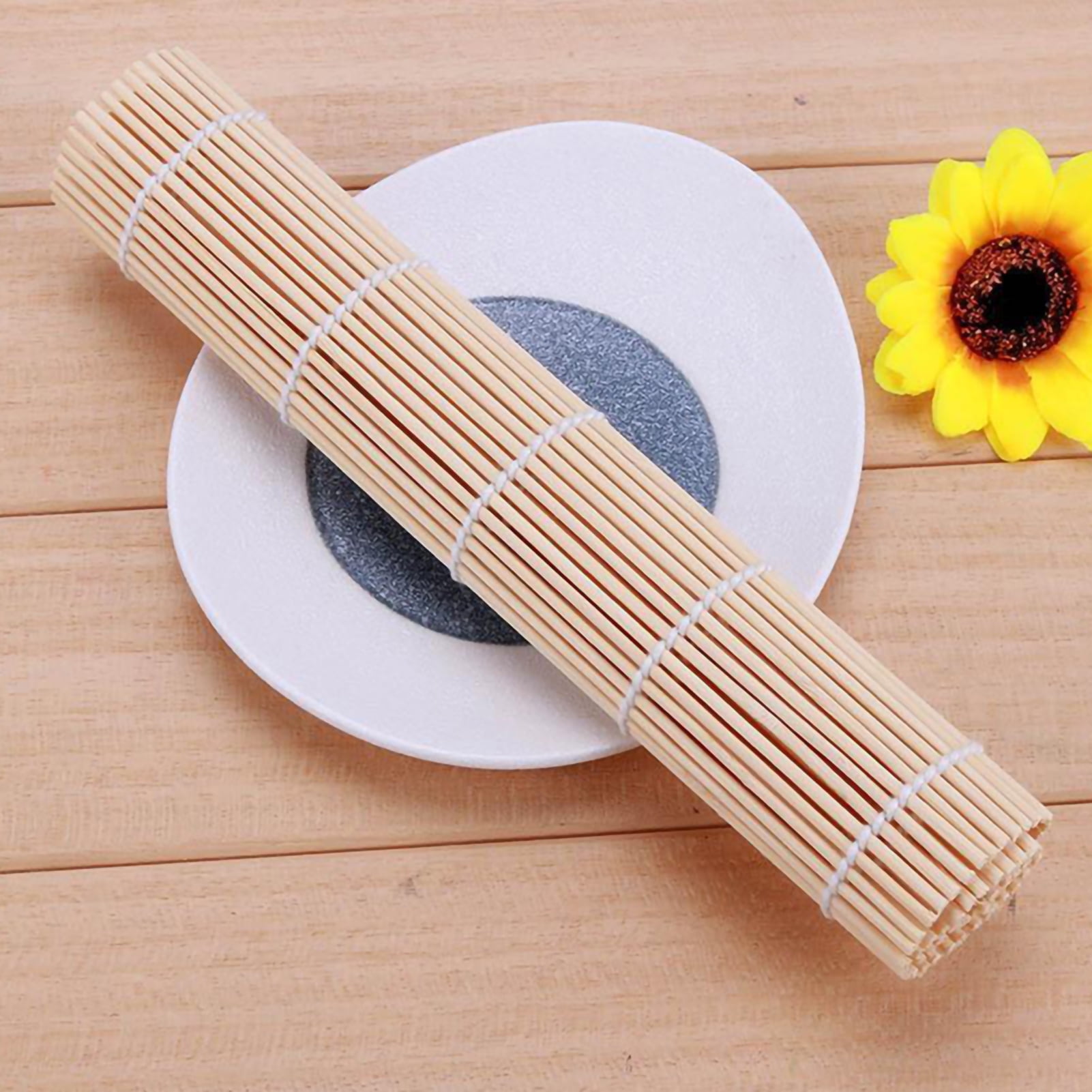 Small Round Bamboo Sushi Rolling Mat - K. K. Discount Store