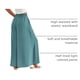 thumbnail image 4 of Pantalones PRETTYGARDEN Palazzo de Pierna Ancha Azul Verde XXL, 4 of 6