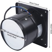 8 inch Portable Exhaust Fan 40W Wall Mounted Vent Fan Ventilating Fan Blower for Garage Shops Kitchen Bathroom Ceiling Attic Household Window Basement 380CMF