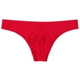thumbnail image 1 of Sexy Underwear ice silk Seamless Bikini briefs Men's Low waist sexy slim underpantspangjing, 1 of 3