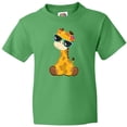 thumbnail image 3 of Inktastic Giraffe With Blue Sunglasses, Cute Giraffe Youth T-Shirt, 3 of 5