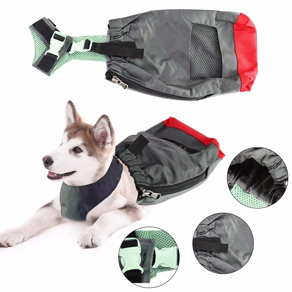 Adjustable Drag Bag for Paralyzed Pets, Walking Carrier Fit for