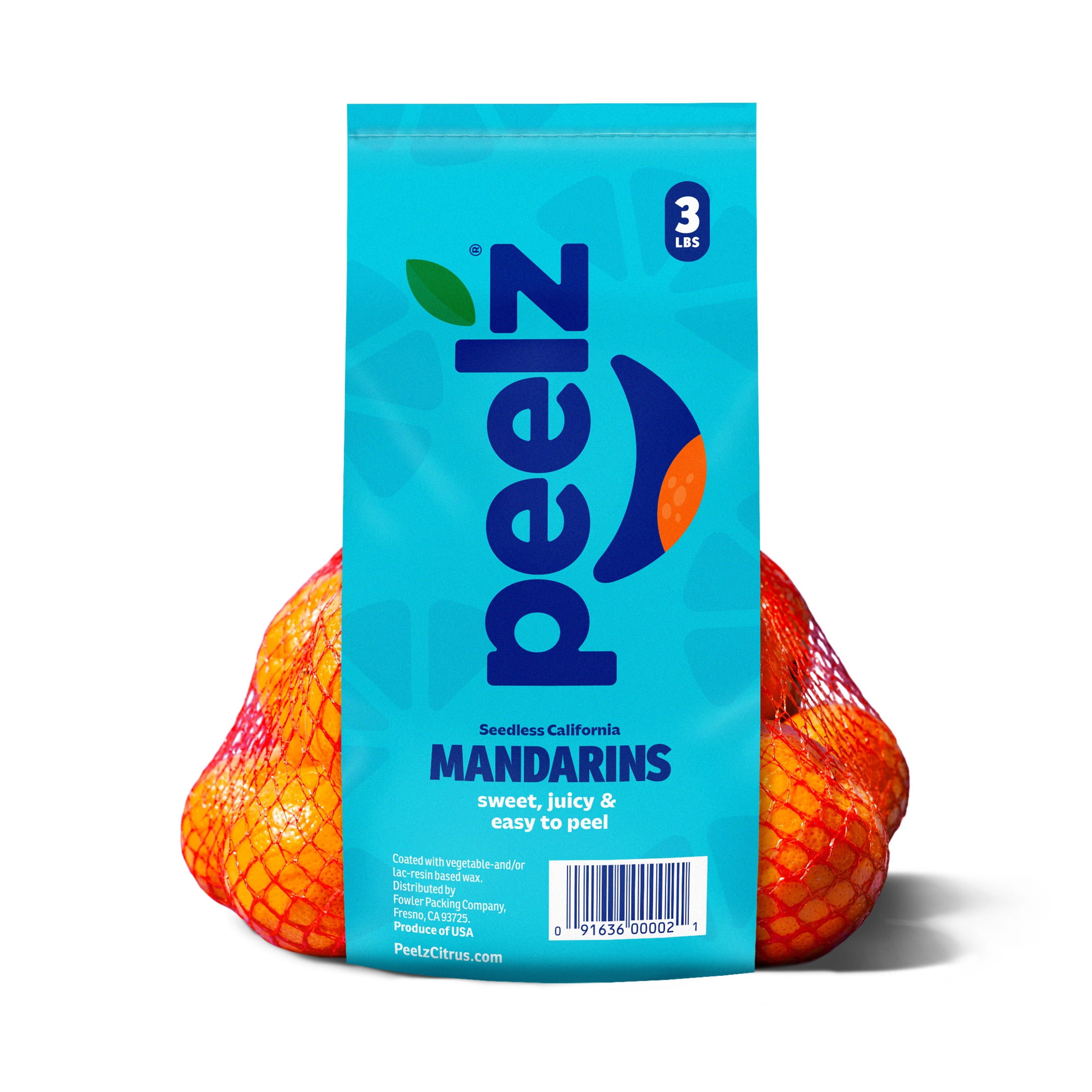 Fresh Peelz California Mandarin Oranges, 3 lb Bag