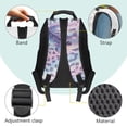 thumbnail image 4 of Pzuqiu Leopard Print Axolotl Kids Backpack for Ages 6-14 17 Inch Large Capacity Elementary School Backpack with Adjustable Padded Straps Lightweight for Back to School Ideal Gift, 4 of 7