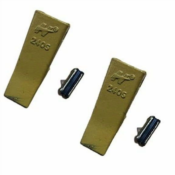 2 SET 24/240/2400 bucket teeth with 24fp flex pins fits for mini  excavator