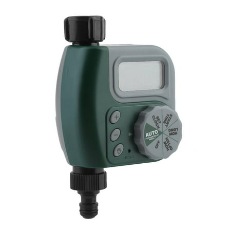 LCD Automatic Water Timer Outdoor Garden Single Outlet Hose Faucet (Best Garden Water Timer)