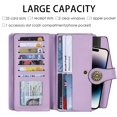 thumbnail image 2 of Cartera Travelambo de piel RFID de gran capacidad para mujer, 2 of 7