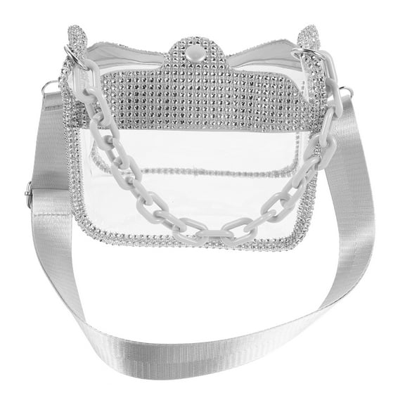 WORGEOUS Clear Tote Bag Crossbody for Women Stadium Bags Travel Miss