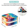 thumbnail image 5 of tie dye Travel Portable Jewelry Organizer: Square Bracelet Holder, Jewelry Display, and Box for Girls and Women, 5 of 6