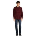 thumbnail image 5 of George Men's Long Sleeve Flannel Shirt, Sizes XS-3XLT, 5 of 8
