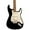 Black, variant on Squier Classic Vibe '70s Stratocaster Electric Guitar (Olympic White)