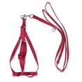 thumbnail image 1 of Adjustable Pet Bird Harness Parrot Leash Bird Harness for Outdoor Walking Size L (Red), 1 of 5