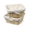 Burlington Set of 2 Large Storage Baskets, Natural
