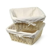 Burlington Set of 2 Large Storage Baskets, Natural