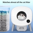 thumbnail image 6 of Self Cleaning Litter Box, Large Capacity Automatic Cat Litter Box Self Cleaning for Cats, App Control,Safety Protection, 2 Roll Garbage Bags,White & Grey, 6 of 10