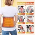 thumbnail image 5 of Boreal Craft Small Soft Blanket Heating Pad For Back Wearable Heating Pad For Neck Shoulder Menstrual Waist Heat Pad Wrap Belt With 9 Heat 4 Timer Setting For Wo, 5 of 5