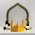thumbnail image 4 of Jiibva 3Pcs Ramadan Party Decoration 3D Honeycomb Ornaments Eid Mubarak Centerpieces Islamic Table Decoration for Home Office Party Supplies, 4 of 7