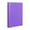 Purple, variant on Bessbest White 4 Ring Binder, Plastic Document Organizer with Pull Open Metal Ring System, Clear Cover File Binder for Office Home Paper Storage, Reusable Filing Supplies