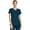 Caribbean, variant on Amp V-Neck Scrub Top Women Missy Fit 3 Pockets