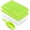 Green, variant on GYDEK Ice Cube Tray with Lid and Storage Bin for Freezer, Easy-Release 55 Mini Nugget Ice Tray with Spill-Resistant Cover,Container, Scoop, Flexible Durable Plastic Ice Mold & Bucket, BPA Free,Green