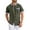 Army Green, variant on Mens Shirts Solid Color Pocket Button Up Shirt Short Sleeved Casual Shirt Summer Beach Shirt Shirt With Pockets Short Sleeved Collar Top Shirts for Men