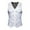 White, variant on NaWent Mens Suit Vest Paisley Floral Victorian Vests Gothic Steampunk formal Waistcoat Tuxedo Vests with Notched Lapels on White 12(XXL)