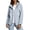 #485-Silver, variant on Warop Womans Windbreaker Jacket, Stand Collar Long Sleeve Waterproof Coat, Hiking Travel Outdoor Workwear for Fall