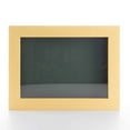 thumbnail image 2 of 4x4 In Shadow Box Frame Natural Real Wood with a Green Acid-Free Backing | 3/4" of Usuable Depth |, 2 of 4