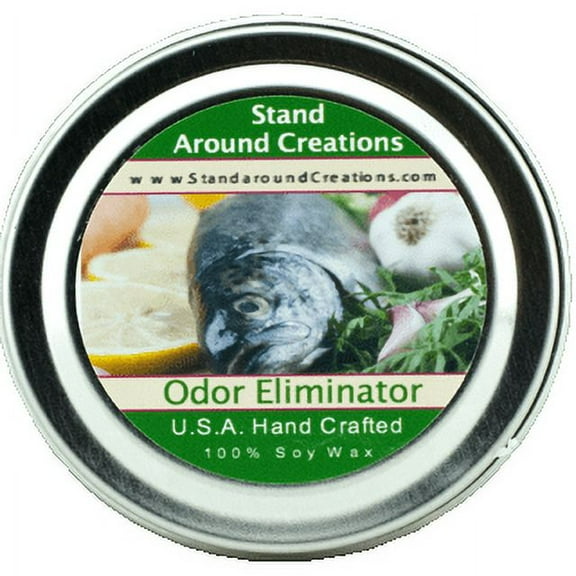 ODOR ELIMINATOR TIN 4-OZ. ALL NATURAL SOY CANDLE