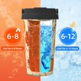 thumbnail image 5 of Goofa Rustic Harvest Time for Insulated Travel Coffee Mug Spill Proof Leak Proof 16 OZCoffee Tumbler Reusable Coffee Cups with Lids Thermos for Hot and Cold Drink, 5 of 8