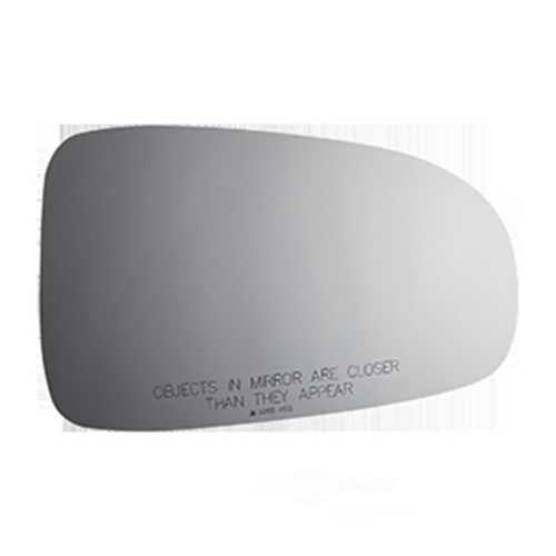 Burco Side View Mirror Replacement Glass with Motor Mount Plate - Clear Glass - 3268RSG