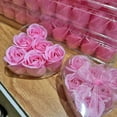 thumbnail image 6 of 6 Rose Soap Valentine Gift Boxes Ribbons Wedding Party Events Bridal Shower Home Decorations Supplies Gift for Valentine's Day/Birthday/Mother's Day, 6 of 9