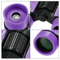 thumbnail image 4 of Uxcell Binoculars with Neck Strap 4X30 Compact Folding Shockproof Binoculars Purple, 4 of 6