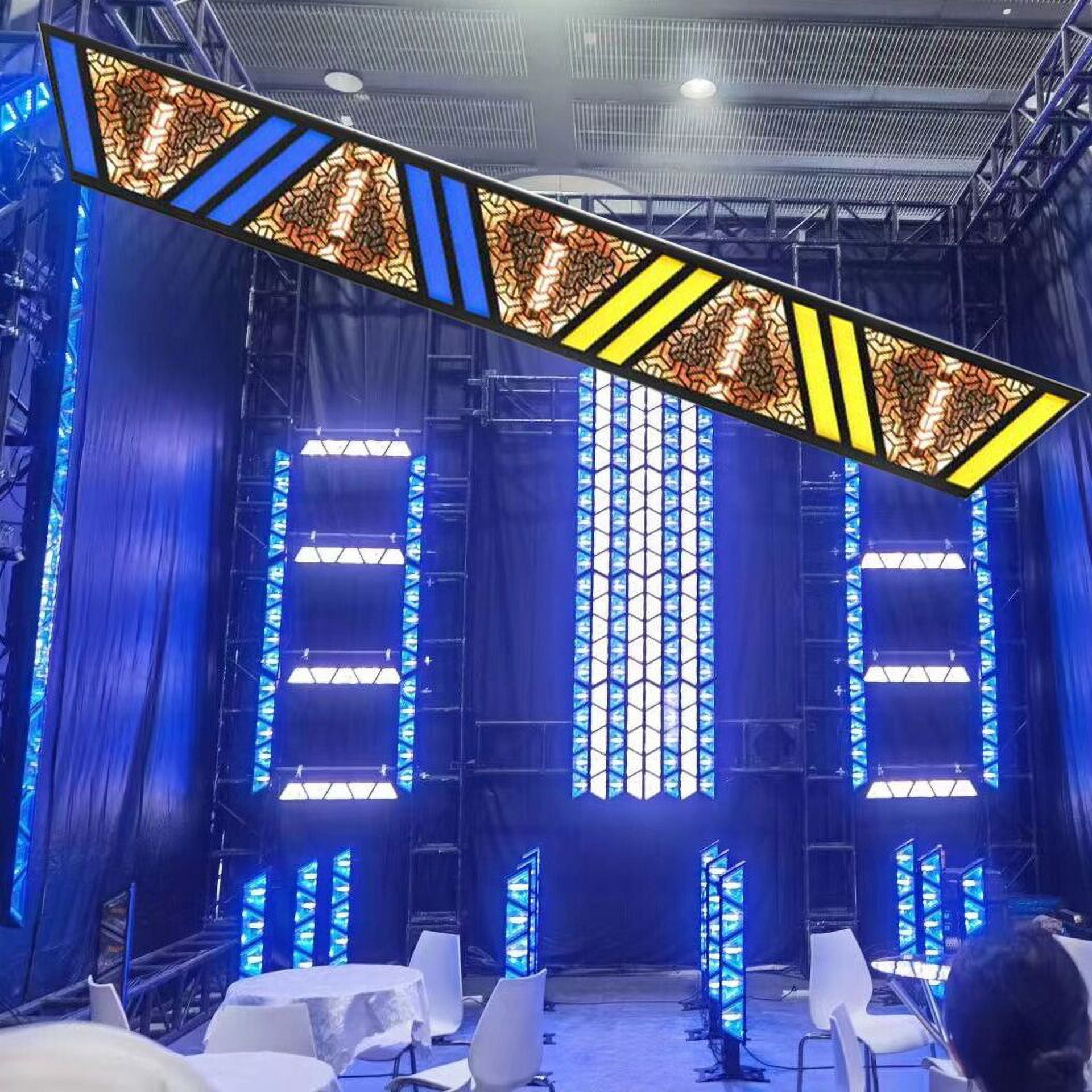 5x60W Split joint LED Pixel Retro Light 168*0.3w Wash Stage Effect Light Bar