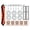 Brown, variant on Compatible With Xiaomi Vacuum X20+ / X20 Plus Robot Compatible Parts Main Side Brush Lip Hepa Filter Mop Cloth Dust Bag Replacement