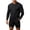 New-Black, variant on PNTUTB Sports Set for Men Athletic Wear Set Round-Neck Long-Sleeve Quick-Dry T-Shirt and Double-Layer Shorts High-Stretch Set for Running Training