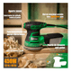 thumbnail image 2 of Lijadora Roto Orbital 5'' De 13000 Opm 450w Verde, 2 of 5